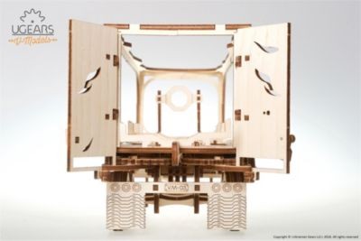 UGEARS Modellbausatz ANHANGER fur HEAVY BOY VM-03 Модельный комплект TRAILER для HEAVY BOY VM-03