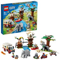 LEGO City  Tierrettungscamp Городской лагерь спасения животных