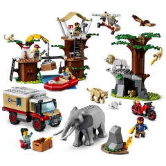 LEGO City  Tierrettungscamp Городской лагерь спасения животных