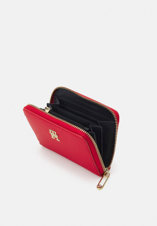 Tommy Hilfiger EMBLEM Wallet fireworks red ЭМБЛЕМА кошелек красный фейерверк