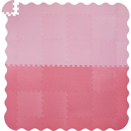 relaxdays 36-teilige Puzzlematte mit Rand Коврик-пазл из 36 деталей с бордюром