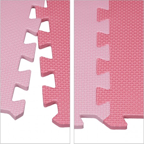 relaxdays 36-teilige Puzzlematte mit Rand Коврик-пазл из 36 деталей с бордюром