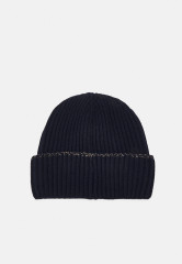 Tommy Hilfiger FESTIVE LUXE BEANIE Beanie space blue FESTIVE LUXE BEANIE Шапочка космический синий