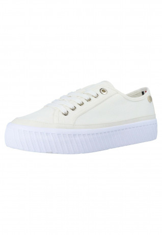 Tommy Hilfiger VULCANIZED  Trainers offwhite ВУЛКАНИЗИРОВАННЫЙ Кроссовки от белого