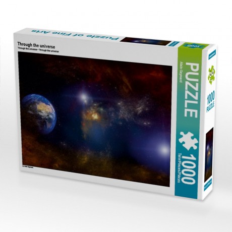 CALVENDO Puzzle CALVENDO Puzzle Through the universe Пазл CALVENDO Puzzle Сквозь вселенную