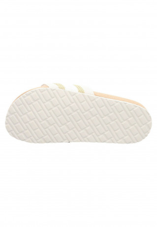 Tommy Hilfiger FRESH WEBBING Mules feather white FRESH WEBBING Мюли перо белое