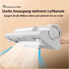 TOPMELON TOPMELON Akku-Handstaubsauger Staubsauger Allergenstaubsauger Fellburste  Беспроводной ручной пылесос TOPMELON, пылесос для аллергенов, щетка для меха