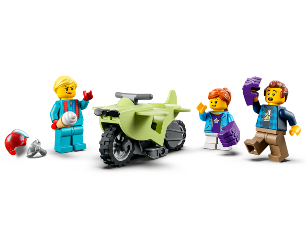 Lego Schimpansen-Stuntlooping Цикл трюков с шимпанзе