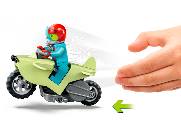 Lego Schimpansen-Stuntlooping Цикл трюков с шимпанзе