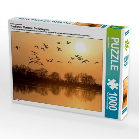 CALVENDO Puzzle CALVENDO Puzzle Emotionale Momente: Die Graugans. Пазл CALVENDO Пазл Эмоциональные моменты: Серый гусь.