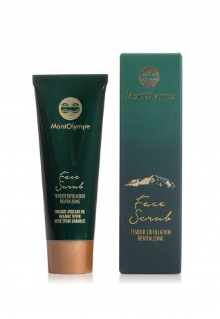 MontOlympe Face scrub Tender exfoliation revitalising  Скраб для лица Нежное отшелушивание восстанавливающее