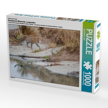 CALVENDO Puzzle CALVENDO Puzzle Emotionale Momente: Leoparden Пазл CALVENDO Puzzle Эмоциональные моменты: леопарды