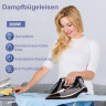 Mutoy Mutoy Dampfbugeleisen Bugeleisen,Dampfbugeleisen 70 g/min Dampf, 120g Extra-Dampfstoss, 2600,00 W, 300ml Wassertank,Keramik-Bugelsohle, Selbstreinigungs, Antikalk Schwarz-Gold Паровой утюг Mutoy, паровой утюг, пар 70 г/мин, дополнительный паровой уд