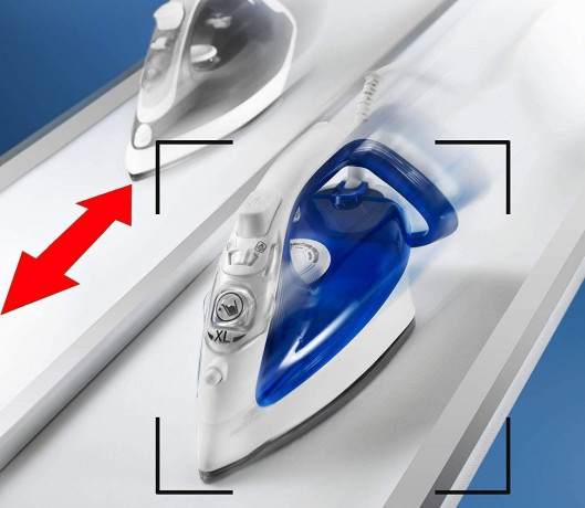 Tefal Tefal Dampfbugeleisen FV2839, 2400 W, Dampfbugeleisen, Testsieger 2019 mit bester Bugelsohle Bugelstation Паровой утюг Tefal FV2839, 2400 Вт, паровой утюг, победитель теста 2019 года с лучшей гладильной станцией с подошвой утюга