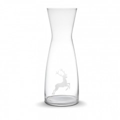 Gmundner Keramik Gmundner Keramik Hirsch Glaser by Spiegelau Wasserkaraffe 1,0 L / h: 26 cm Керамические стаканы с оленями Gmundner от Spiegelau, графин для воды 1,0 л / высота: 26 см