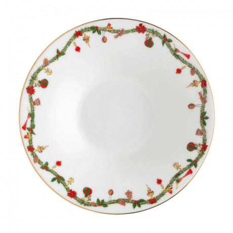 Hutschenreuther Hutschenreuther Nora Christmas Teller tief / Suppenteller 24 cm Hutschenreuther Nora Рождественская тарелка глубокая / суповая тарелка 24 см
