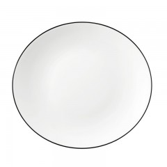 Seltmann Weiden Seltmann Weiden Modern Life Black Line Speiseteller oval 25 cm Seltmann Weiden Modern Life Black Line овальная тарелка 25 см