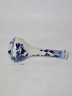 Ваза винтажная Delft Blue, синий цветочный декор, фарфор, 15.5 см, Нидерланды, 1960-70гг.