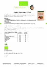 Krauterhaus Sanct Bernhardt Organic Tomato Soup & Sauce, 360 г