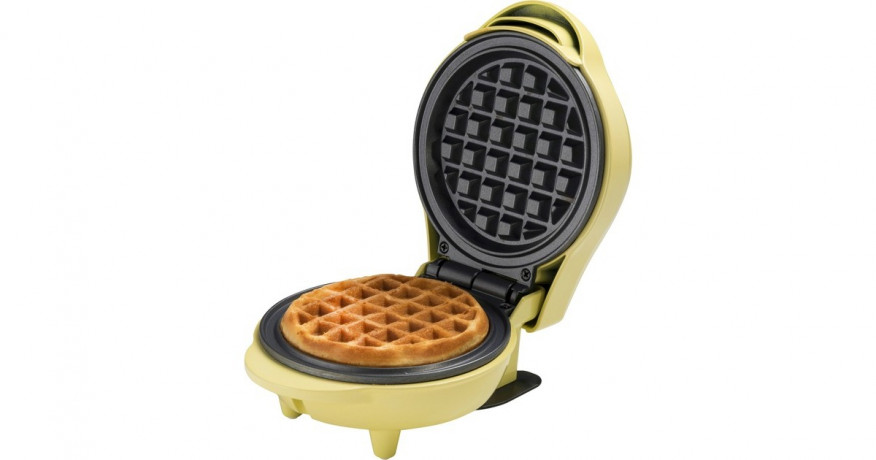 Bestron Bestron Mini-Waffelautomat AMW500V, Waffeleisen gelb, 550 Watt gelb Мини-вафельница Bestron AMW500V, вафельница желтая, 550 Вт