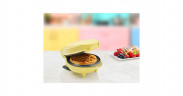 Bestron Bestron Mini-Waffelautomat AMW500V, Waffeleisen gelb, 550 Watt gelb Мини-вафельница Bestron AMW500V, вафельница желтая, 550 Вт