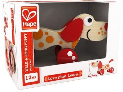 HAPE Nachziehhundchen Puppy Потяните за собаку Щенок
