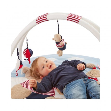 Fehn Spielbogen mit 3-D-Activity-Decke Ocean Club Игровая арка с 3D-одеялом Ocean Club