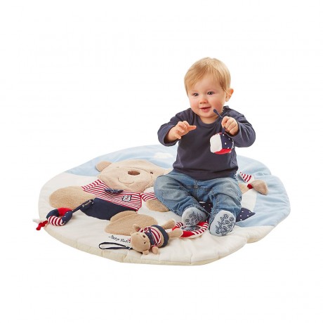 Fehn Spielbogen mit 3-D-Activity-Decke Ocean Club Игровая арка с 3D-одеялом Ocean Club