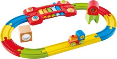 HAPE Eisenbahn der Sinne-Set Набор "Железная дорога чувств"