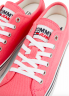 Tommy Jeans Essential Trainers Томми Джинс Женские Кеды текстильные, розовые