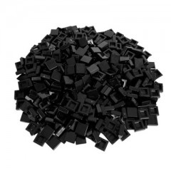 LEGO LEGO 1x1 Fliesen Schwarz - Tile Black 3070b - 500x Плитки LEGO 1x1 Black — Плитка Black 3070b — 500x