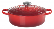 Le Creuset LE CREUSET Gourmet Br\u00e4ter Kirschrot SIGNATURE rot LE CREUSET Gourmet Br>4ter Cherry Red SIGNATURE