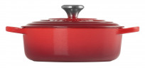 Le Creuset LE CREUSET Gourmet Br\u00e4ter Kirschrot SIGNATURE rot LE CREUSET Gourmet Br>4ter Cherry Red SIGNATURE
