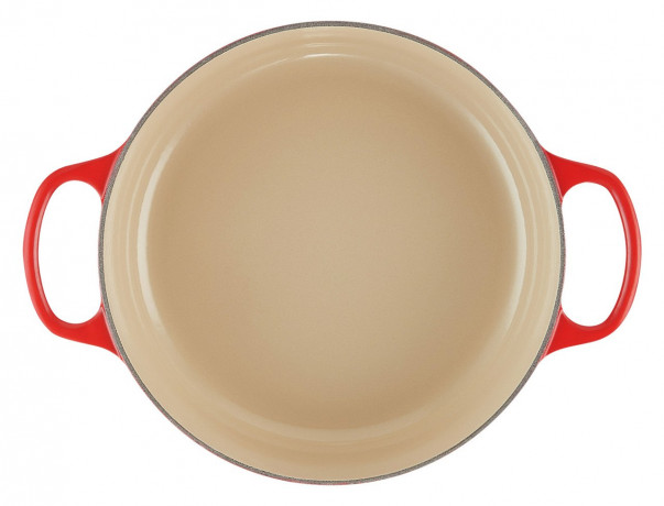 Le Creuset LE CREUSET Gourmet Br\u00e4ter Kirschrot SIGNATURE rot LE CREUSET Gourmet Br>4ter Cherry Red SIGNATURE