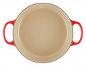 Le Creuset LE CREUSET Gourmet Br\u00e4ter Kirschrot SIGNATURE rot LE CREUSET Gourmet Br>4ter Cherry Red SIGNATURE