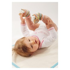 Fehn Rasselsockchen Teddy Носки-погремушки Тедди