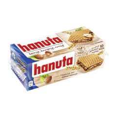 Вафли Hanuta 10 шт. 220г