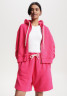 Tommy Hilfiger EMBROIDERY ZIP THRU Zip-up sweatshirt bright cerise pink EMBROIDERY ZIP THRU Толстовка на молнии ярко-вишнево-розовый