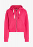 Tommy Hilfiger EMBROIDERY ZIP THRU Zip-up sweatshirt bright cerise pink EMBROIDERY ZIP THRU Толстовка на молнии ярко-вишнево-розовый