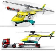 LEGO LEGO City 60343 Hubschrauber Transporter LEGO City 60343 Транспортер вертолета