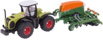 SIKU SIKU 1826 Traktor mit Samaschine 1:87 Трактор SIKU 1826 с сеялкой 1:87