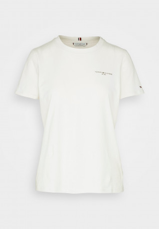 Tommy Hilfiger Basic T-shirt Weathered White Базовая футболка Выветрившийся белый