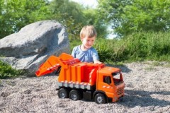 LENA GIGA TRUCKS Mullwagen Arocs mit Aufklebern GIGA TRUCKS Mullwagen Arocs с наклейками