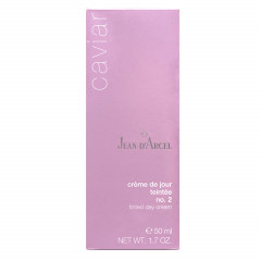 JEAN D'ARCEL creme de jour teintee no. 2 medium CAVIAR getonte Tagescreme lasst die Haut naturlich und frisch erstrahlen  creme de jour teintee № 2 средний CAVIAR тональный дневной крем придает коже естественное и свежее сияние