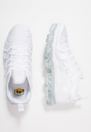 Nike Sportswear AIR VAPORMAX PLUS Sneaker low white/pure platinum AIR VAPORMAX PLUS кроссовки женские низкие белый/чистая платина