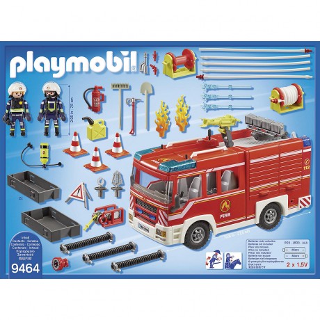 PLAYMOBIL PLAYMOBIL 9464 Feuerwehr-Rustfahrzeug Пожарная спасательная машина PLAYMOBIL 9464