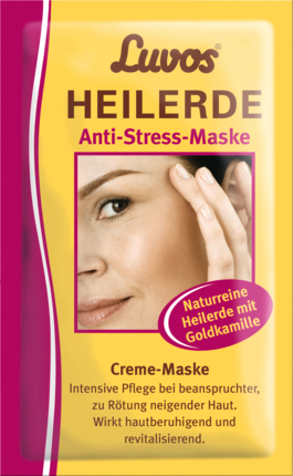 Luvos Anti-stres Маска для лица с Лечебной глиной и Золотой Ромашкой	, 15 мл