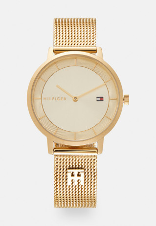 Tommy Hilfiger DRESSED UP Watch gold-coloured ОДЕЯЛАСЬ Смотреть золотого цвета