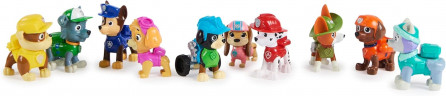PAW PATROL Action Pack Pups Gift Set with 10 Collectable Подарочный набор с 10 коллекционными фигурками собак