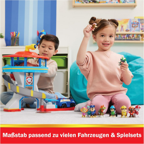 PAW PATROL Action Pack Pups Gift Set with 10 Collectable Подарочный набор с 10 коллекционными фигурками собак